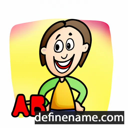 cartoon of the name Abb