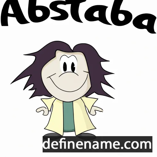 cartoon of the name Abbatissa