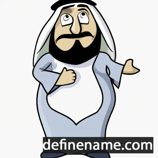 cartoon of the name Abd al-Ghaffar