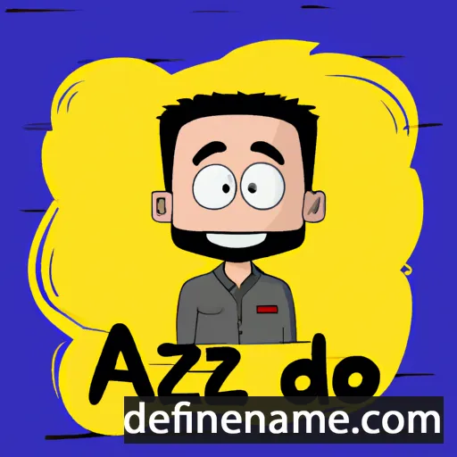 cartoon of the name Abd Aziz