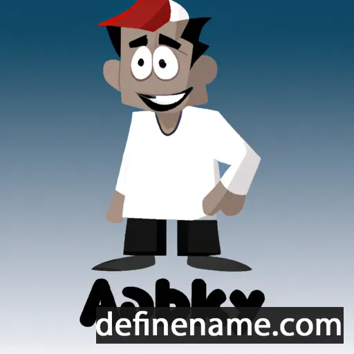 cartoon of the name Abdakey