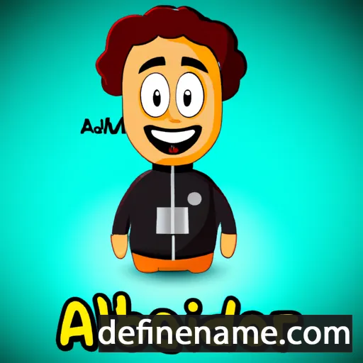 cartoon of the name Abdelhafid