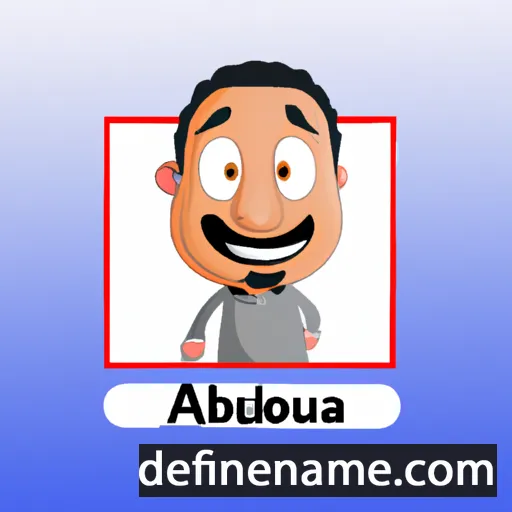 Abdelouahab cartoon