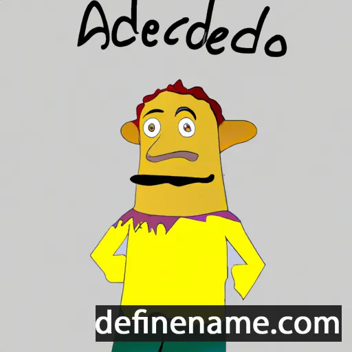 cartoon of the name Abdenago