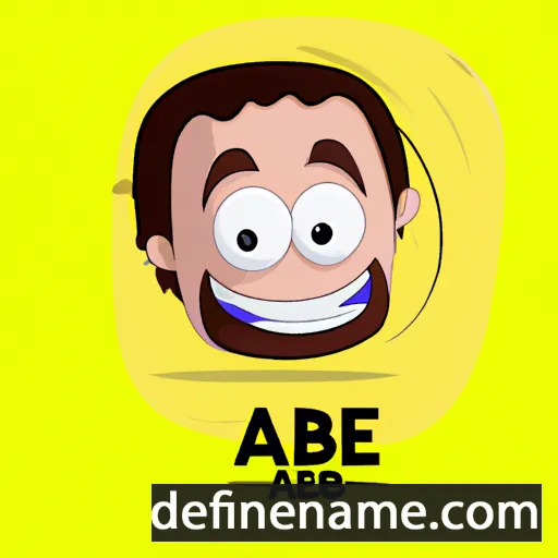 cartoon of the name Abdes