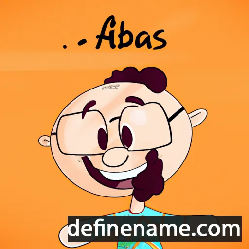 cartoon of the name Abdías