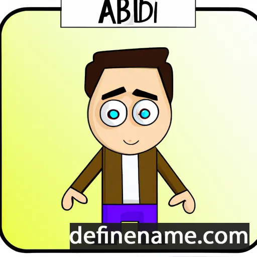 Abdıra cartoon