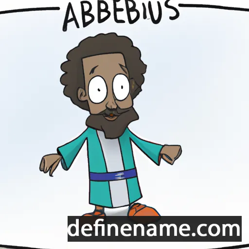 cartoon of the name Abdiesus