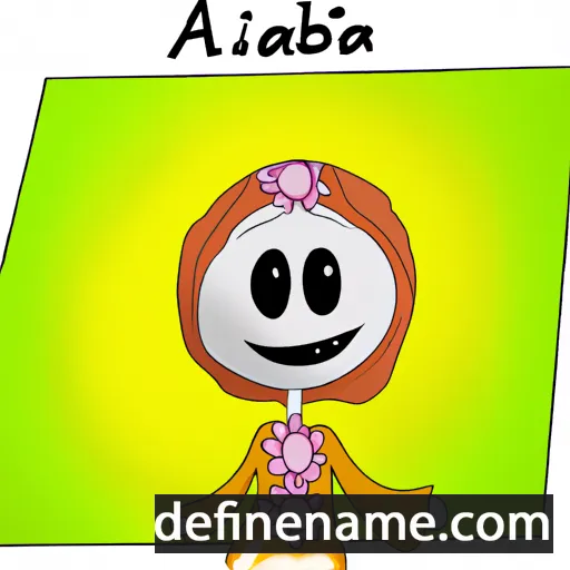 cartoon of the name Abdija