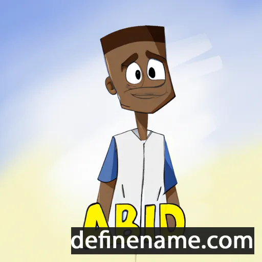 cartoon of the name Abdikadir