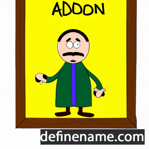 Abdon cartoon