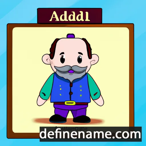 cartoon of the name Abdülmecid