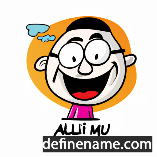 cartoon of the name Abdul Halim