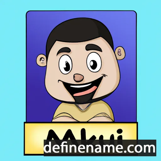 cartoon of the name Abdul Malik