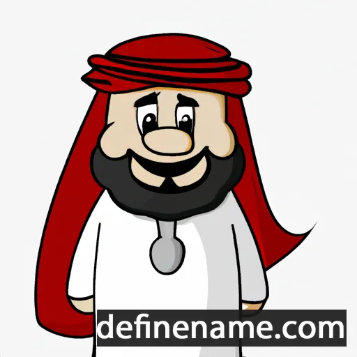 cartoon of the name Abdul-samee