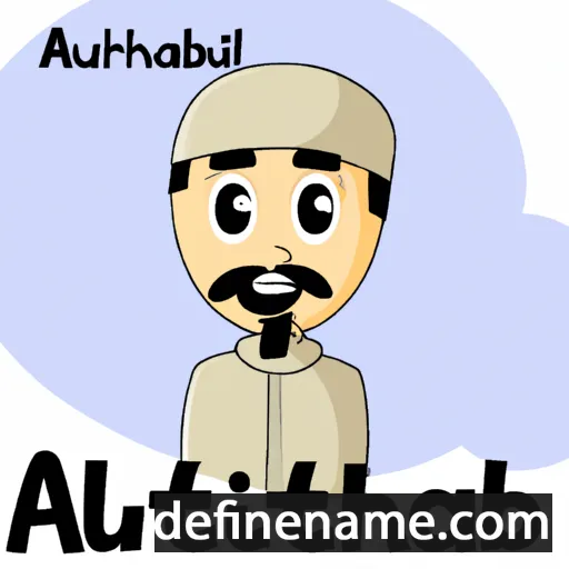 cartoon of the name Abdul'ahat