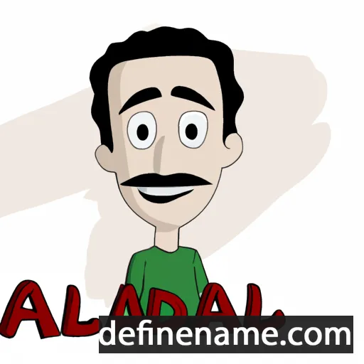 cartoon of the name Abdulkadir