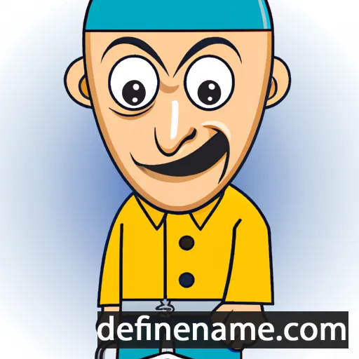 cartoon of the name Abdulrohman