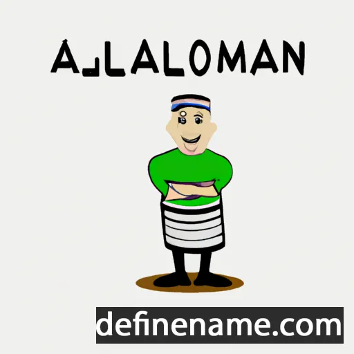 cartoon of the name Abdulroman