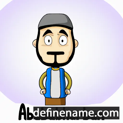 cartoon of the name Abdurachman