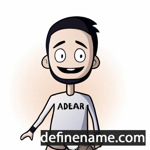 cartoon of the name Abdurahim