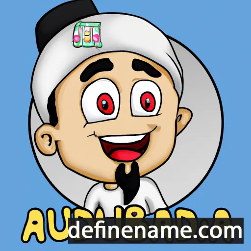 cartoon of the name Abdurahman