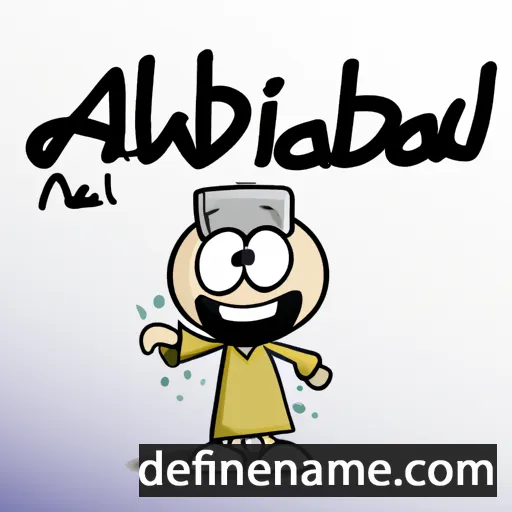 cartoon of the name Abdusalam