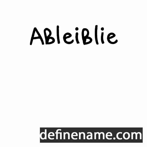 Abéline cartoon