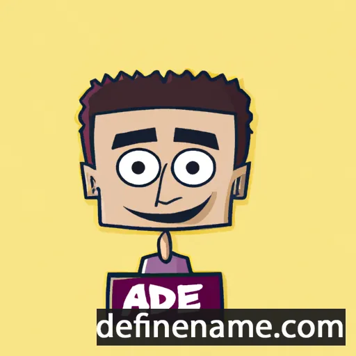 Abed cartoon