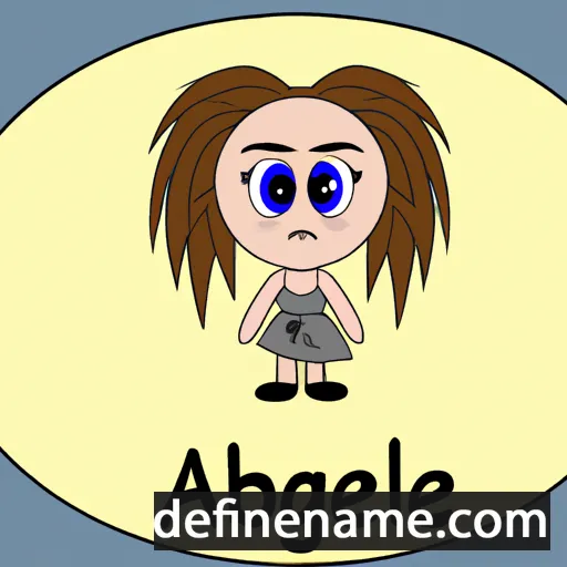 cartoon of the name Abegale