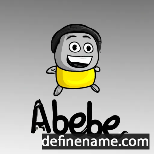 cartoon of the name Abejul