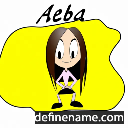 cartoon of the name Abela