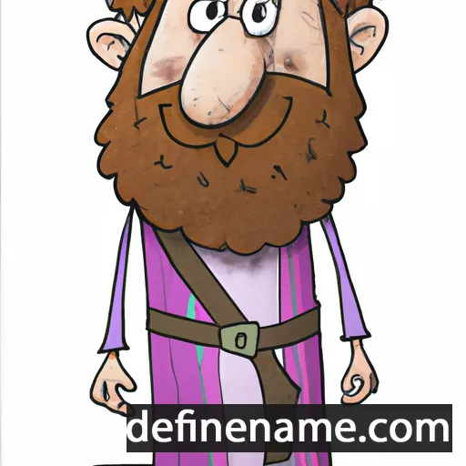 cartoon of the name Abelard