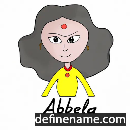 cartoon of the name Abelena