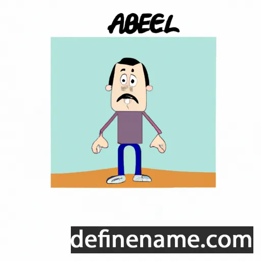 cartoon of the name Abelin