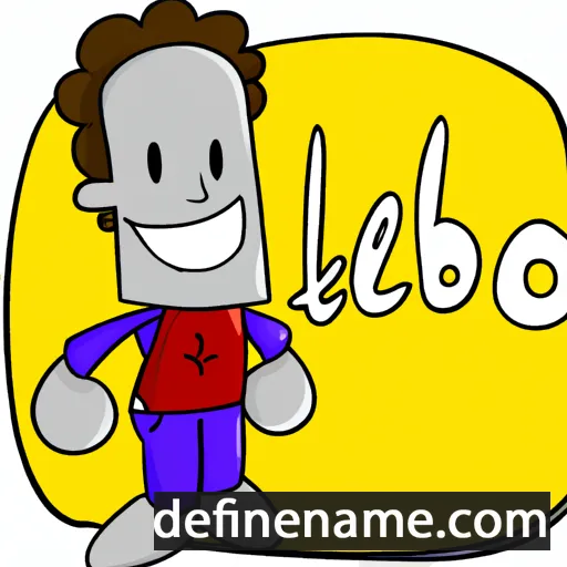 cartoon of the name Abelio