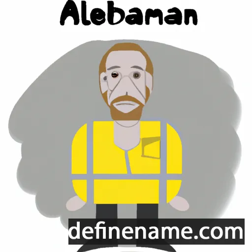 cartoon of the name Abelman