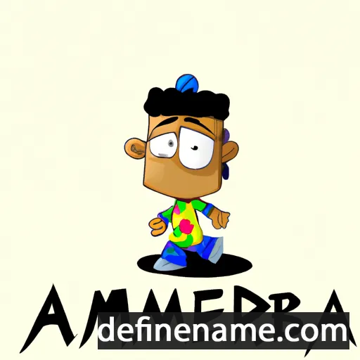 cartoon of the name Abenámar