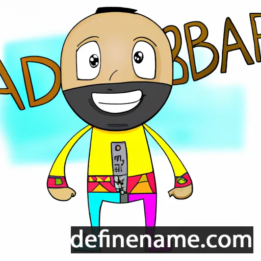 cartoon of the name Aberardo