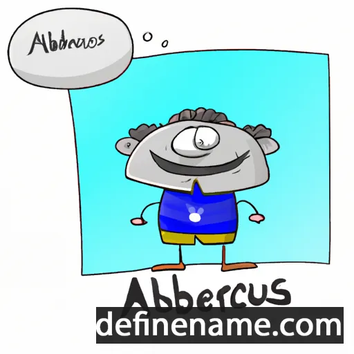 cartoon of the name Abercius