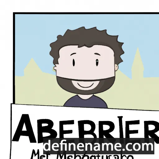 cartoon of the name Aberdeen