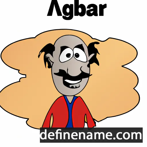 cartoon of the name Abgar