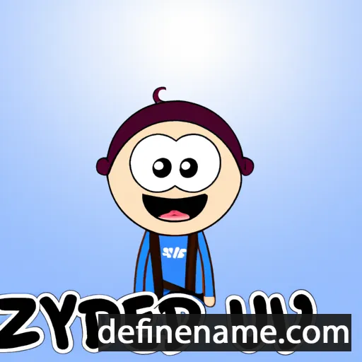 cartoon of the name Zübeyde