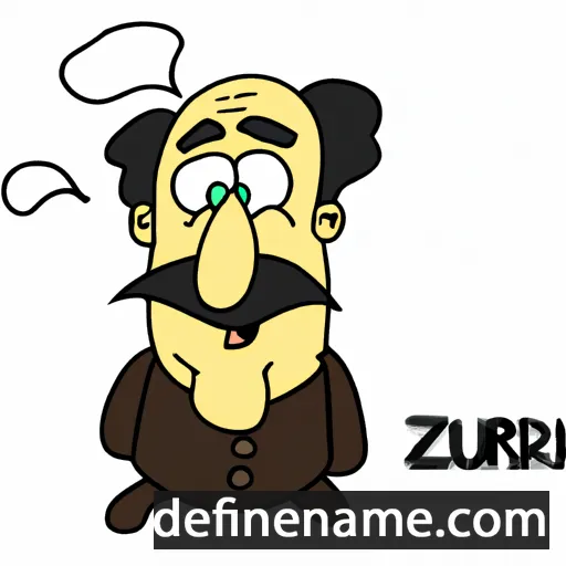 cartoon of the name Zümrüd