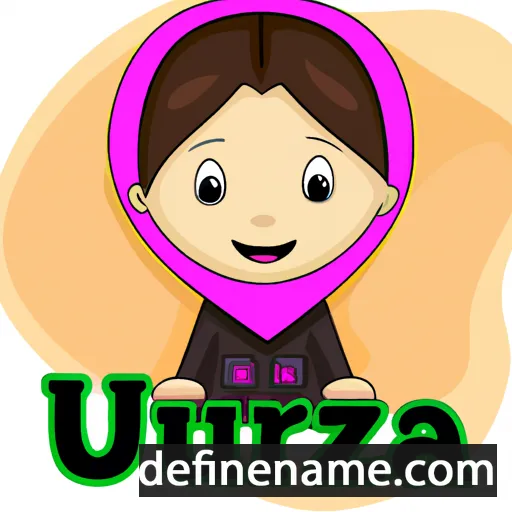 cartoon of the name Zuhra