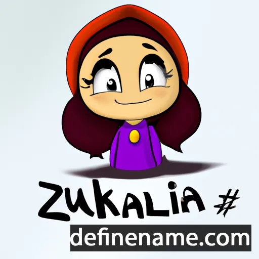 cartoon of the name Zulaykha