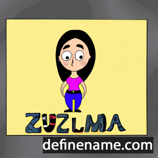 Zulema cartoon