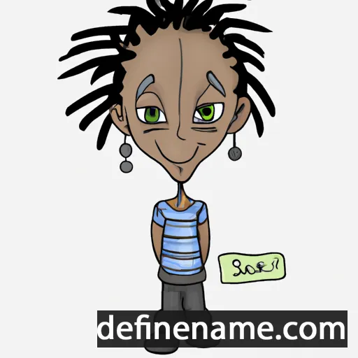 cartoon of the name Zuriel