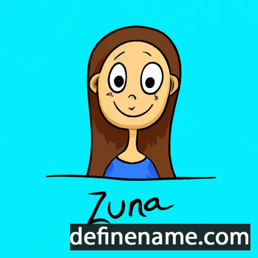 Zuzana cartoon