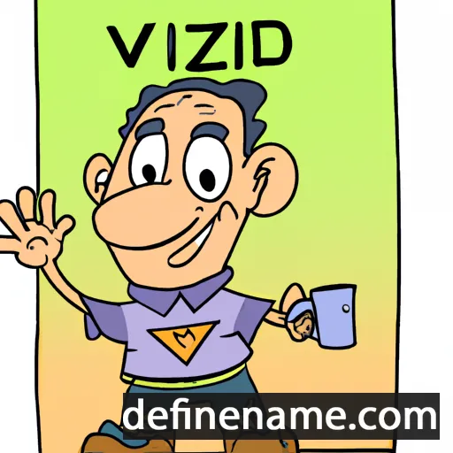 cartoon of the name Zviadi